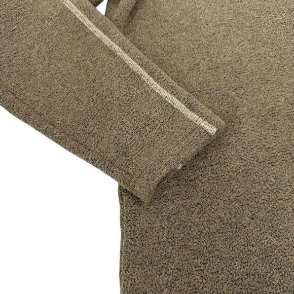 Kuhl Men's EUROPA Quarter Zip Alfpaca Fleece Oatmeal Medium - Picture 6 of 14